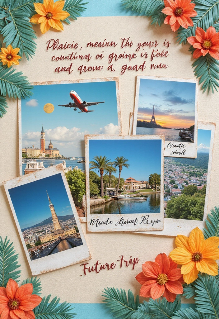 30 Creative Trip Scrapbook Ideas to Capture Every Adventure - 30. Countdown to Adventure