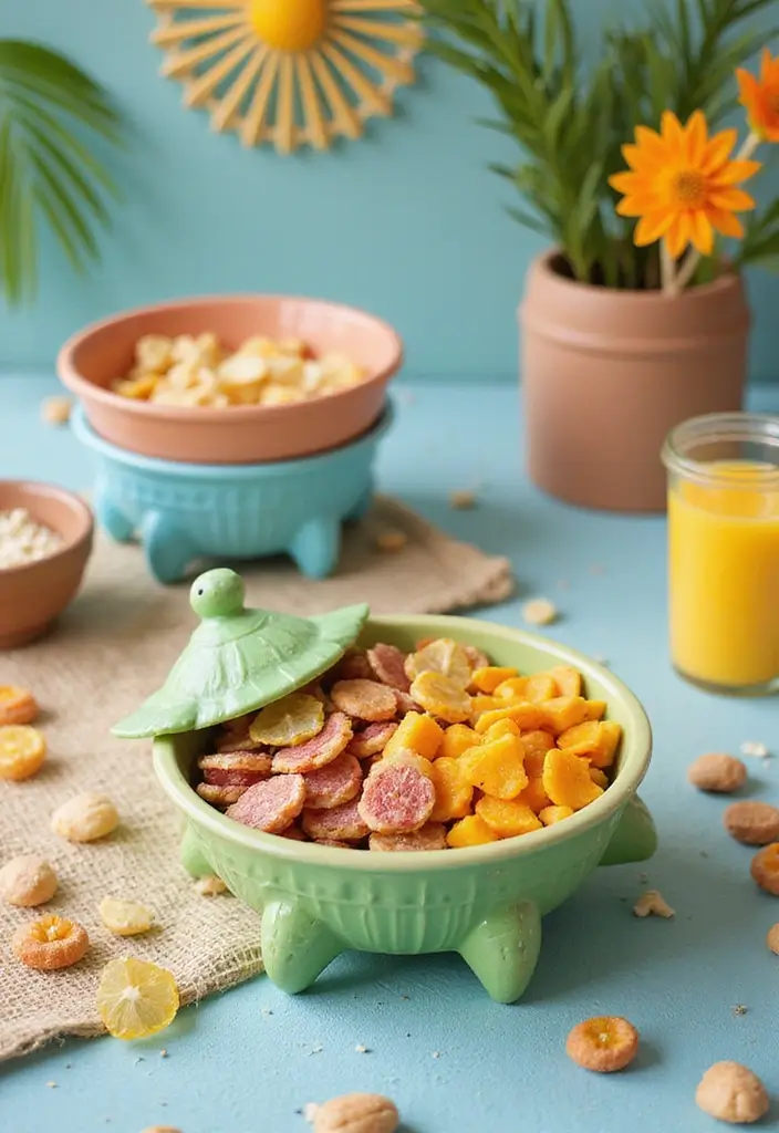 30 Cute Pottery Painting Ideas That’ll Melt Your Heart 116 30 Cute Pottery Painting Ideas That’ll Melt Your Heart - 24. Joyful Turtle Bowls