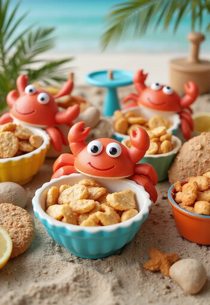 30 Cute Pottery Painting Ideas That’ll Melt Your Heart 136 30 Cute Pottery Painting Ideas That’ll Melt Your Heart - 28. Charming Crab Bowls