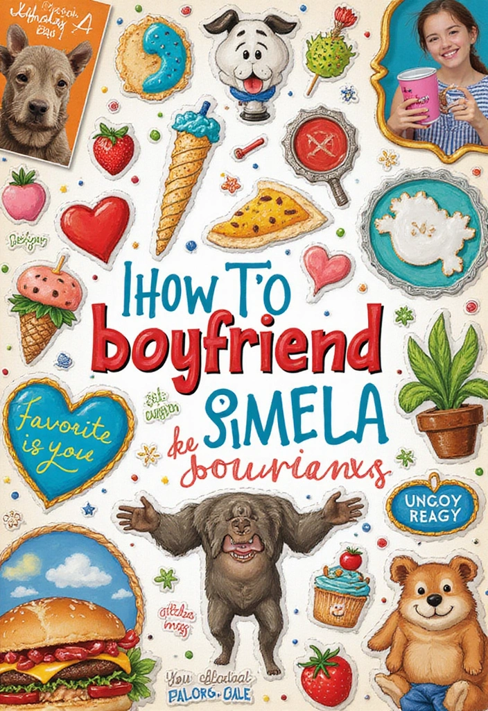 30 Cute Scrapbook Ideas for Your Boyfriend to Melt His Heart - 4. Favorite Things Page