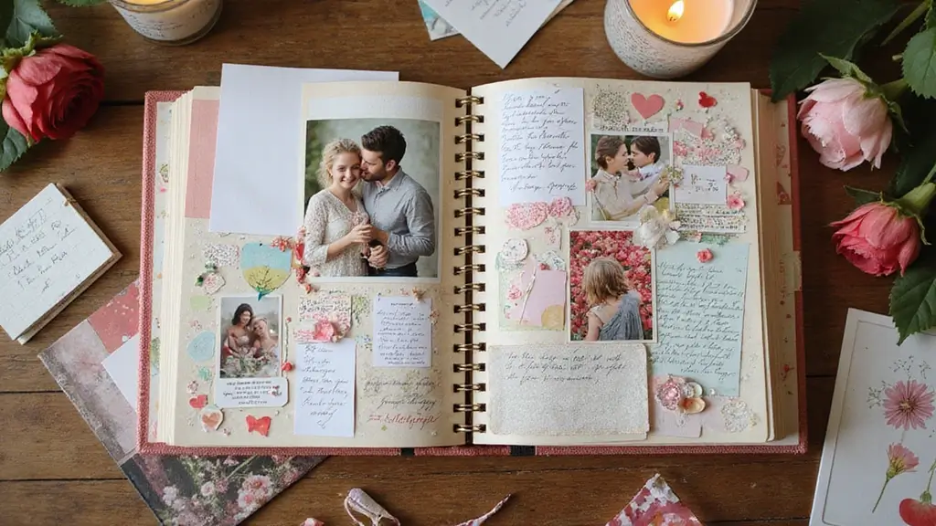 30 Cute Scrapbook Ideas for Your Boyfriend to Melt His Heart