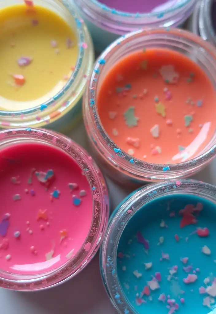 30 DIY Pot Painting Ideas to Brighten Your Space - 28. Splatter Nail Polish Designs