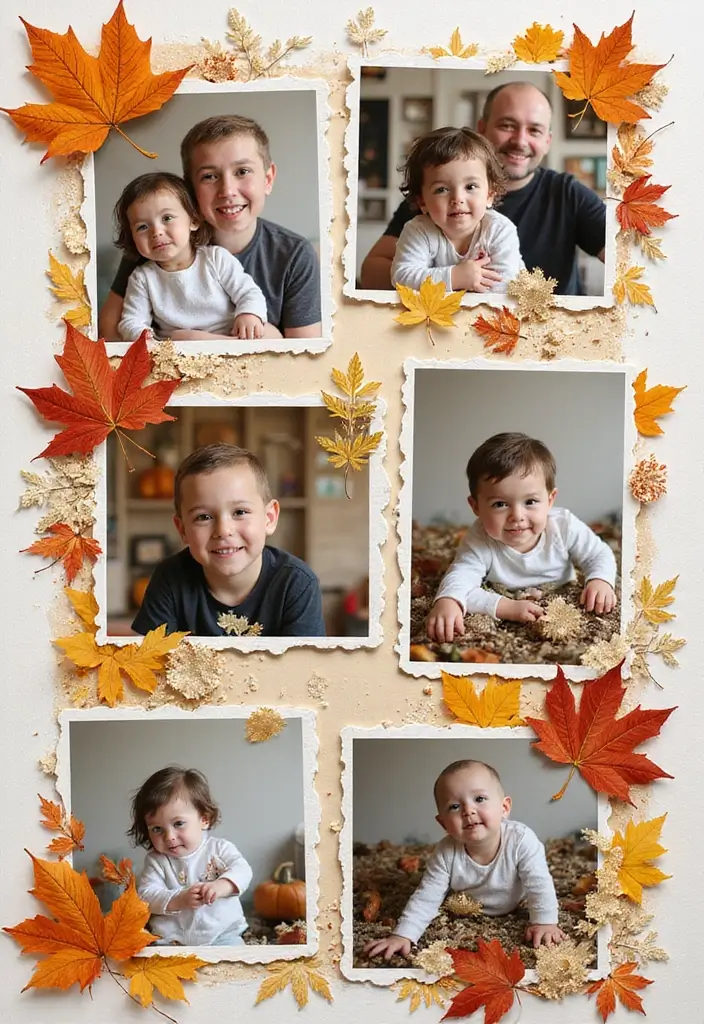 30 Fall Scrapbook Ideas Full of Cozy Autumn Vibes - 20. Create a Family Timeline
