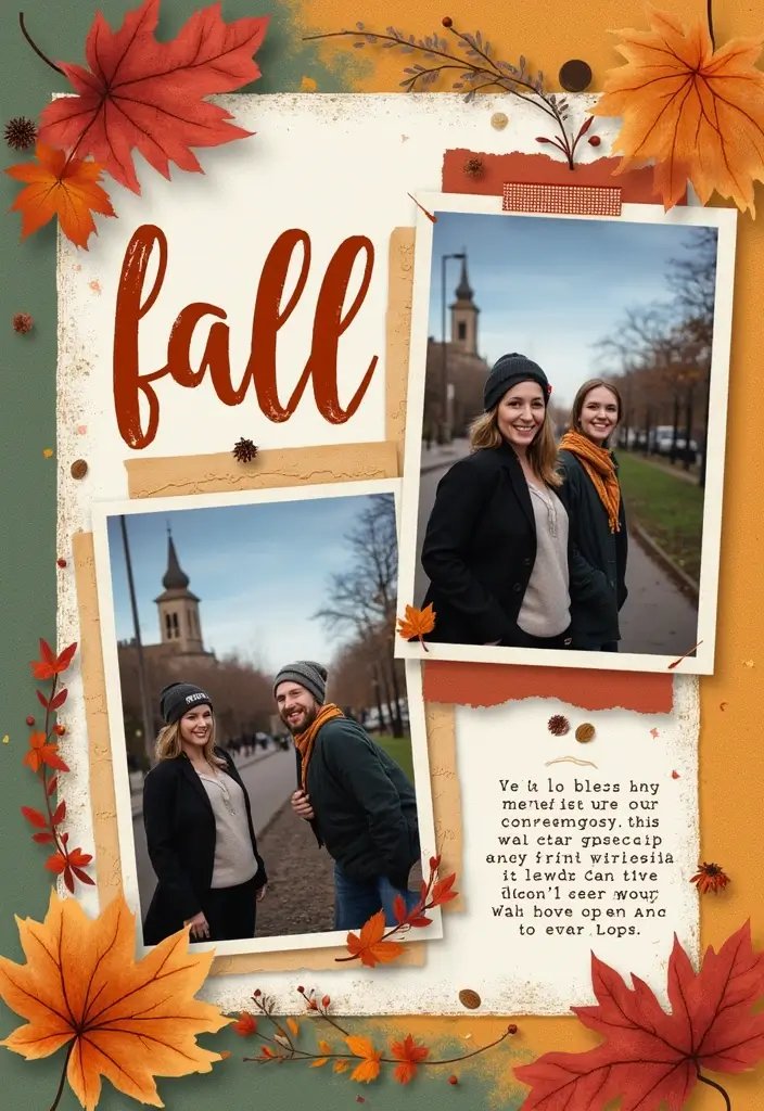 30 Fall Scrapbook Ideas Full of Cozy Autumn Vibes - 26. Community Events