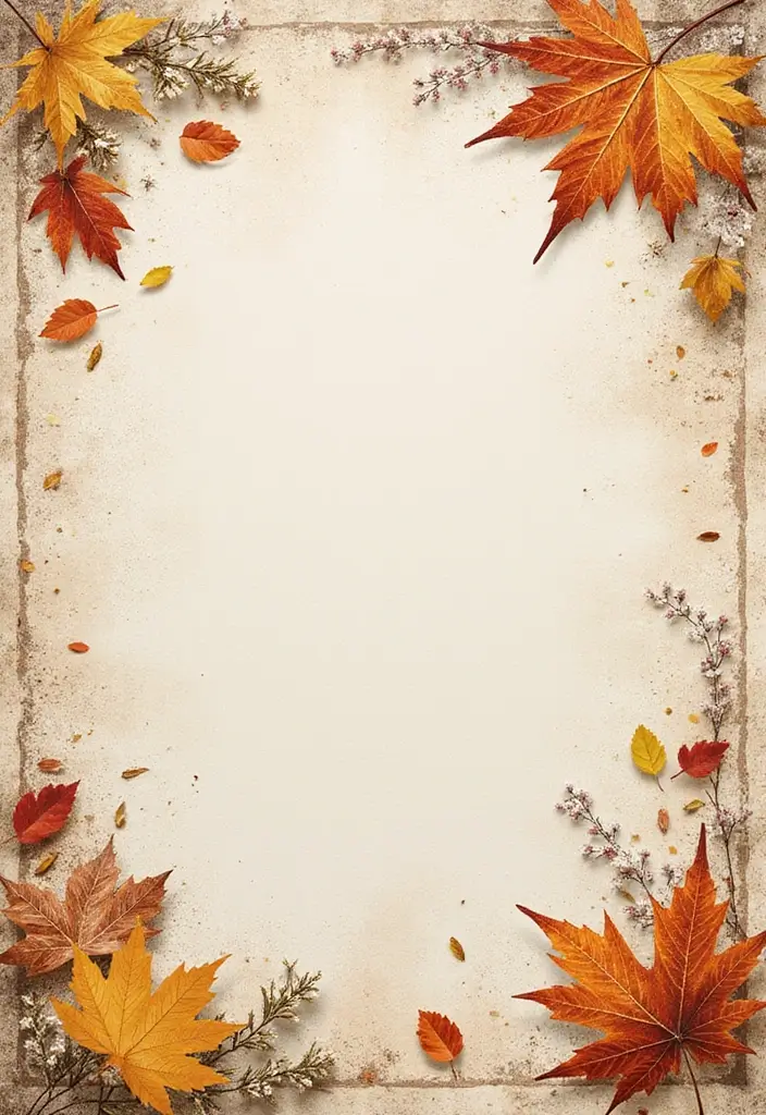 30 Fall Scrapbook Ideas Full of Cozy Autumn Vibes - 27. Seasonal Reflections