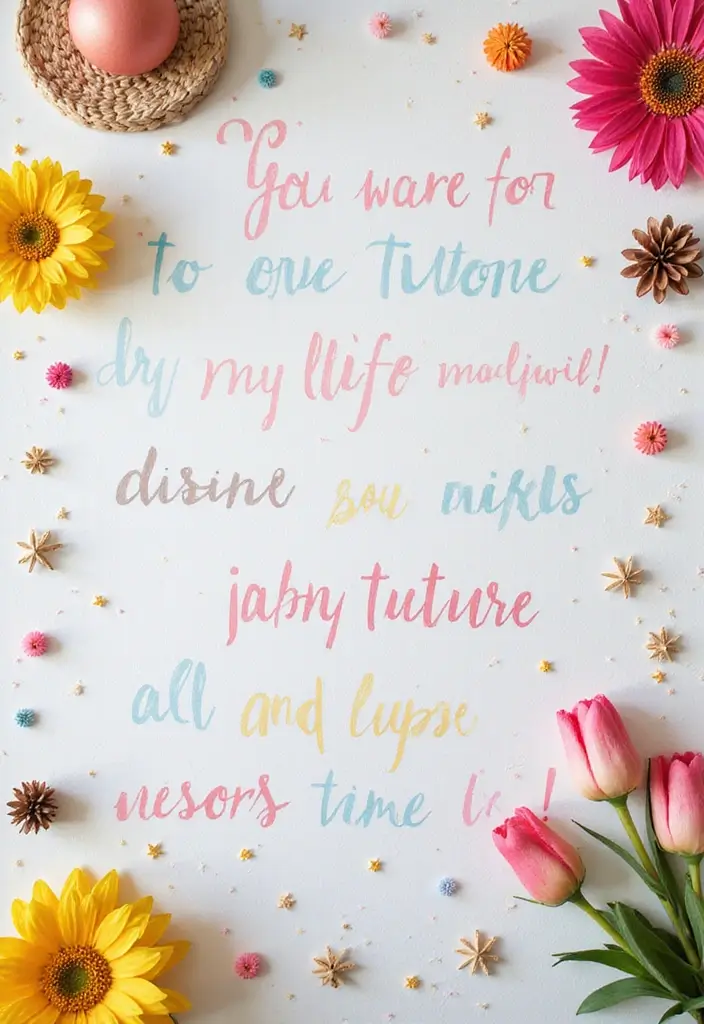 30 First Birthday Scrapbook Ideas for Your Baby’s Big Day - 29. Future Wish Page