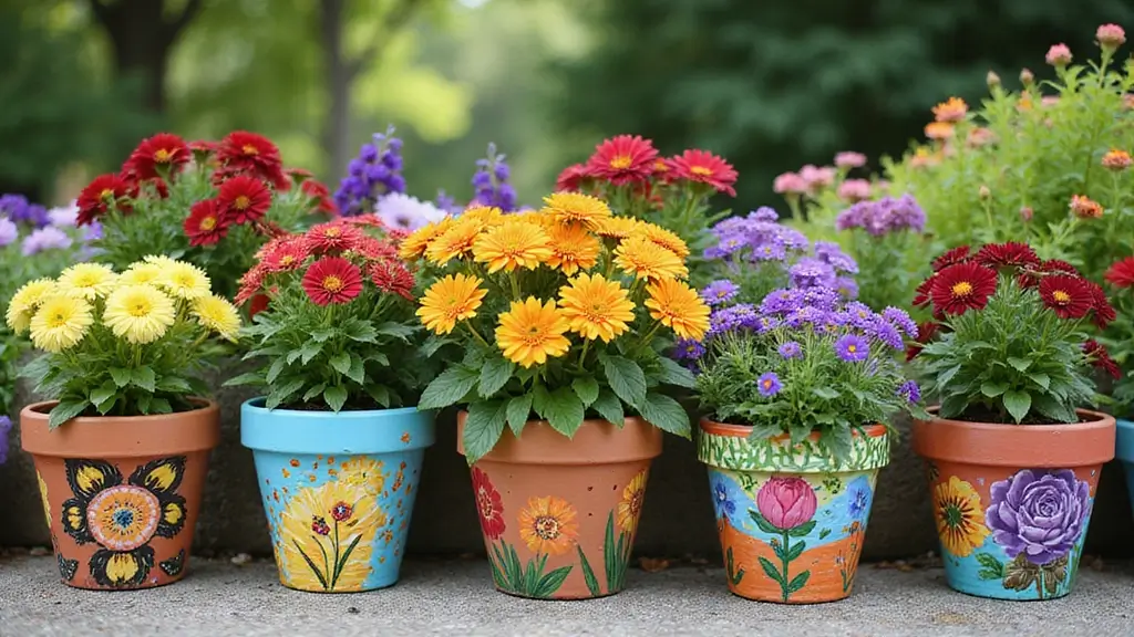 30 Flower Pot Painting Ideas to Add Color to Your Garden