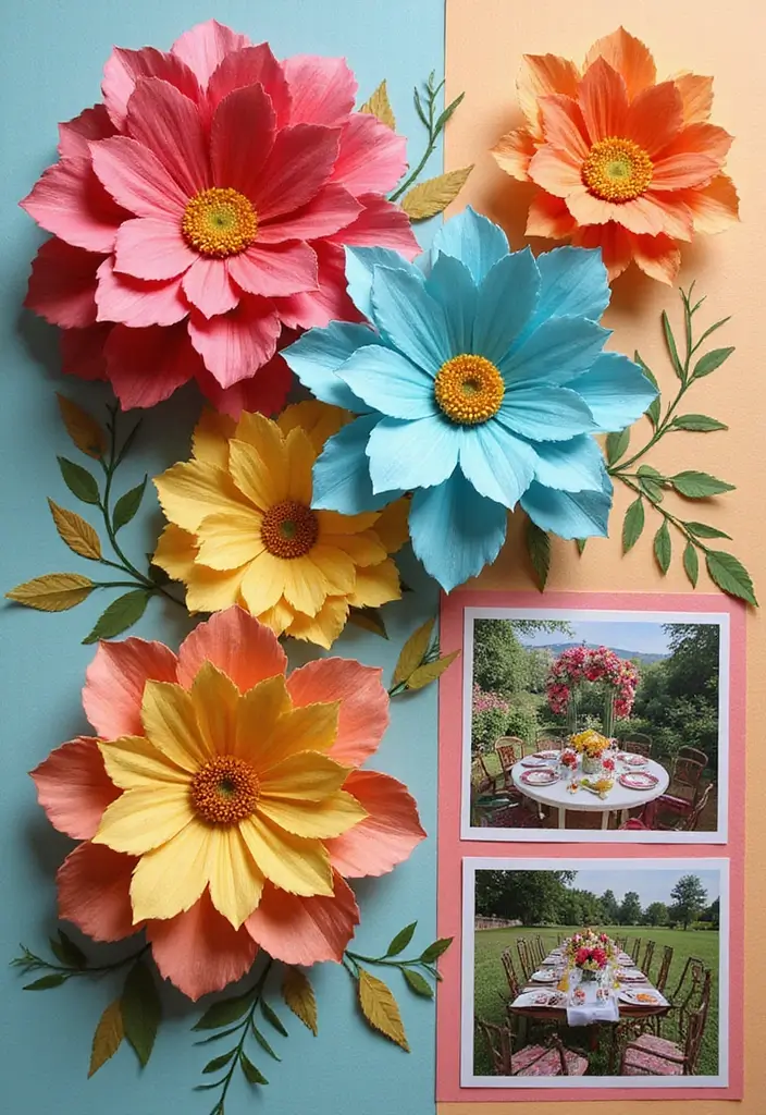 30 Flower Scrapbook Ideas That Bloom with Creativity - 2. Flower Petal Layers