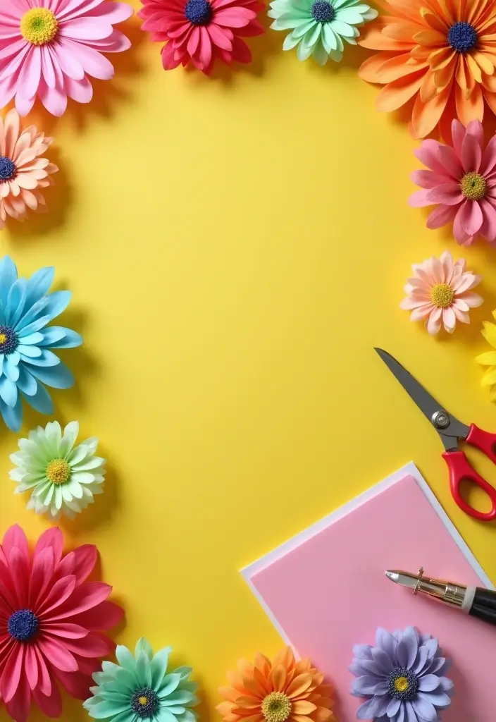 30 Flower Scrapbook Ideas That Bloom with Creativity - 22. DIY Flower Crafts