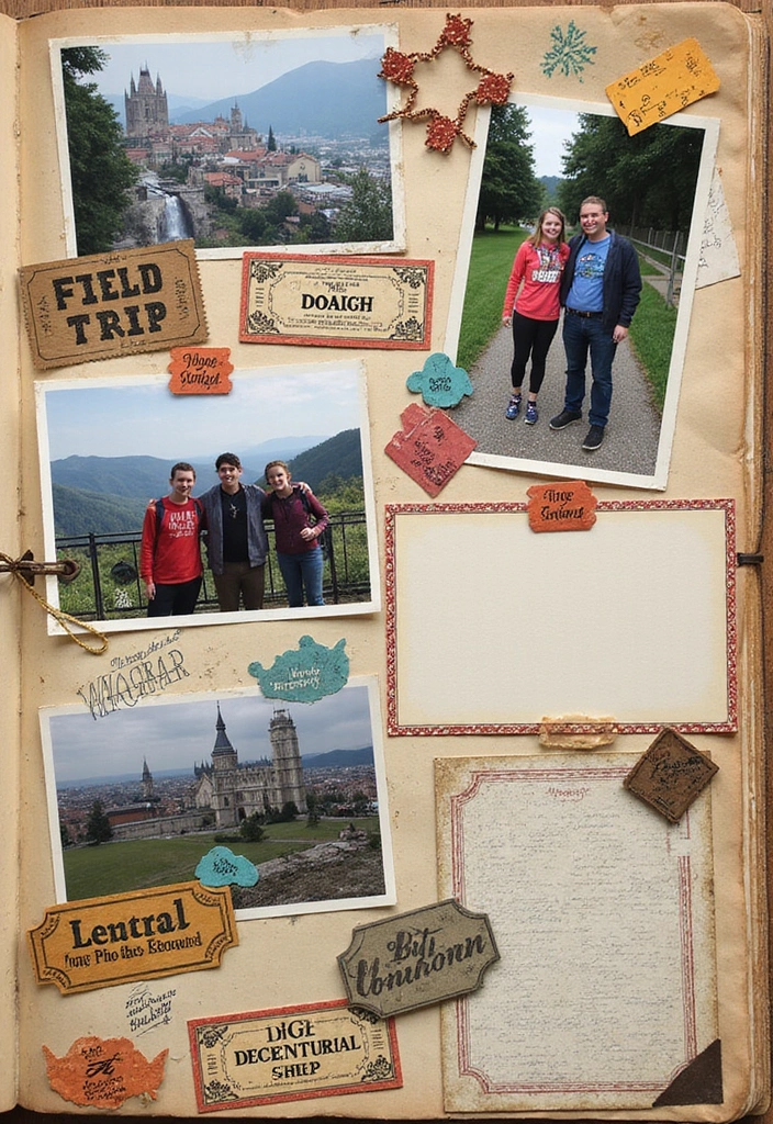 30 High School Freshman Scrapbook Ideas for Your First Year - 5. Fun Field Trips