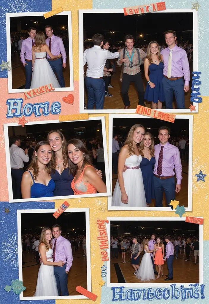 30 High School Freshman Scrapbook Ideas for Your First Year - 6. Homecoming Highlights