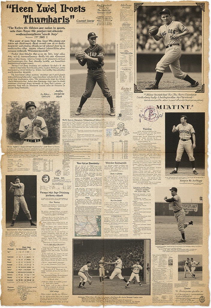 30 History Scrapbook Ideas for Students and Memory Keepers - 19. Historic Sports Page