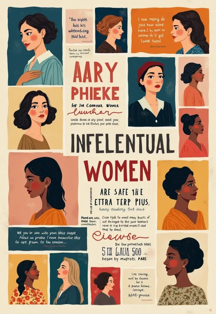 30 History Scrapbook Ideas for Students and Memory Keepers - 24. Women in History Page