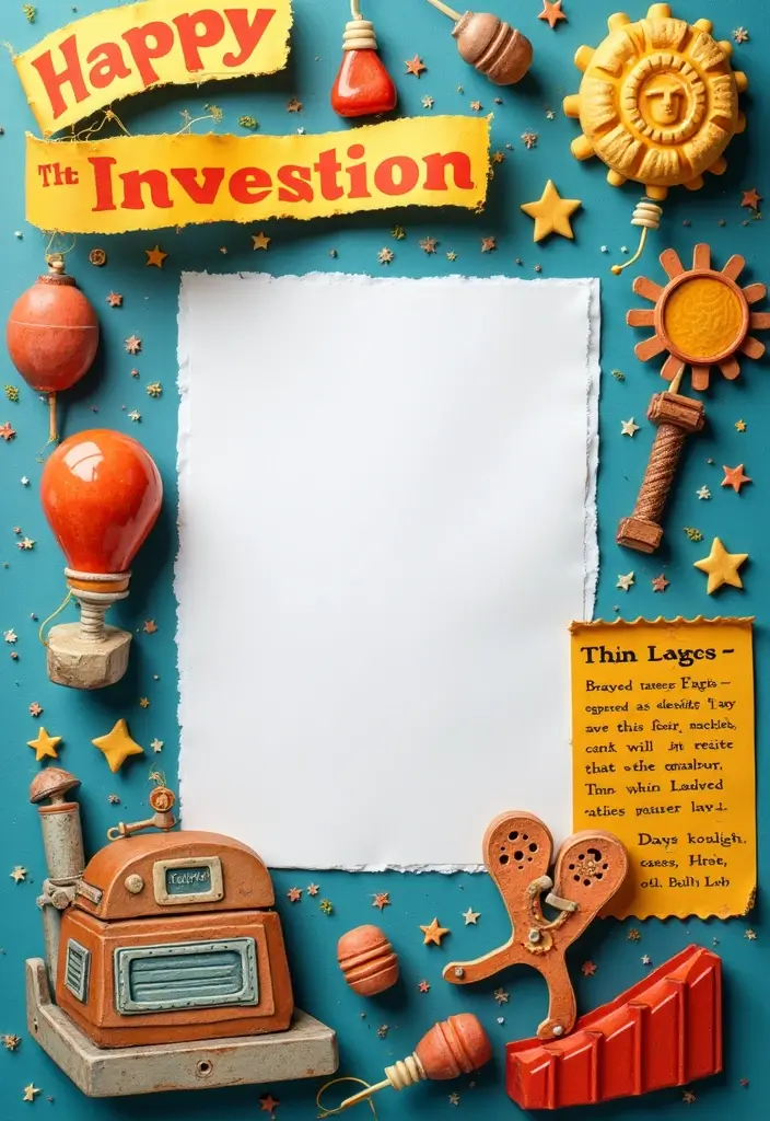 30 History Scrapbook Ideas for Students and Memory Keepers - 9. Celebration of Inventions