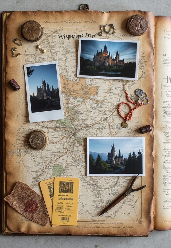 30 Magical Harry Potter Scrapbook Ideas for Every Potterhead - 18. Wizarding World Adventures