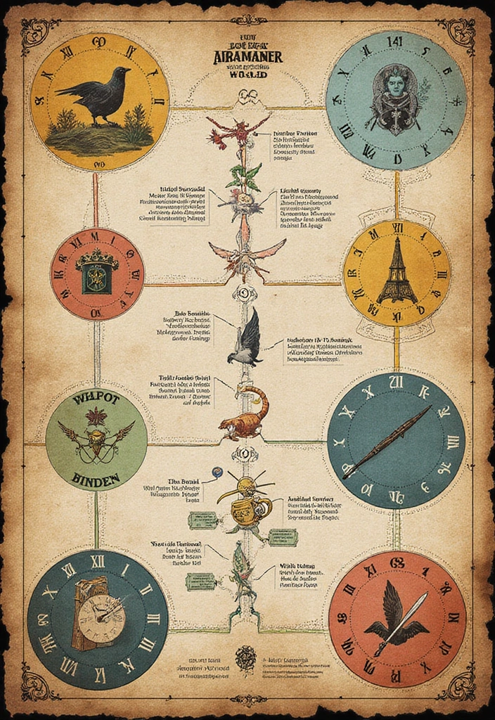 30 Magical Harry Potter Scrapbook Ideas for Every Potterhead - 20. Magical Time Travel