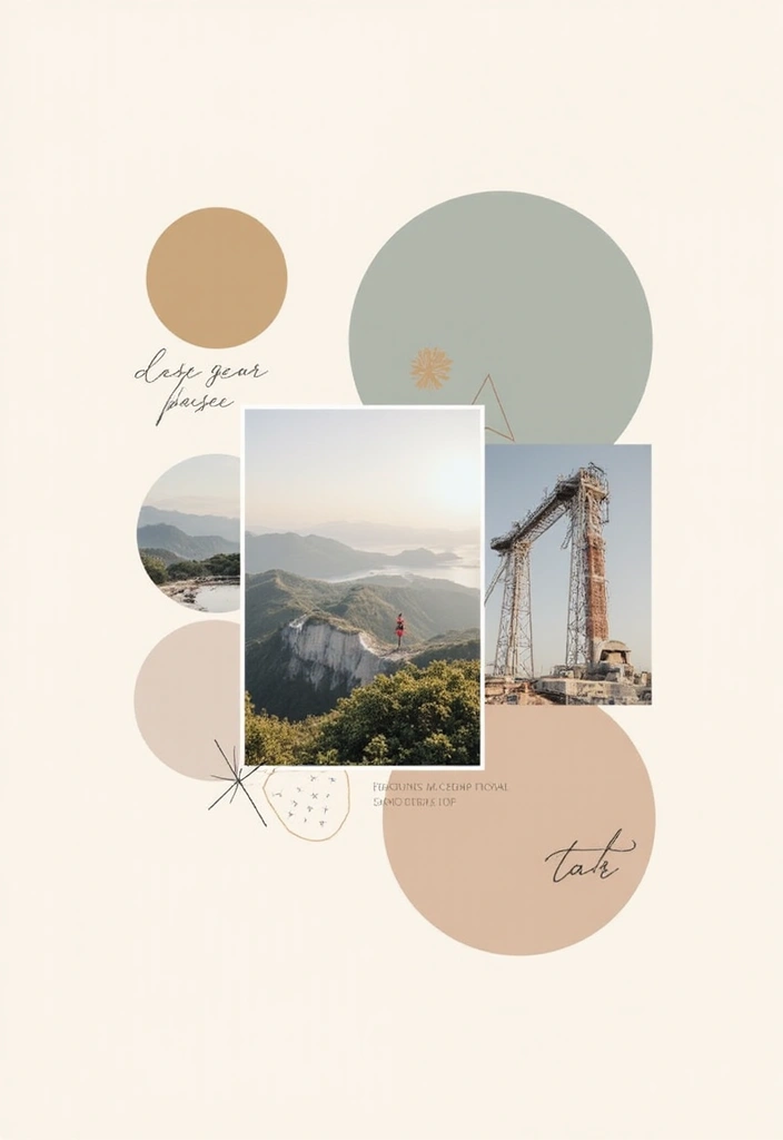 30 Minimalist Scrapbook Ideas for a Clean Modern Look - 1. Clean Lines and Geometric Shapes