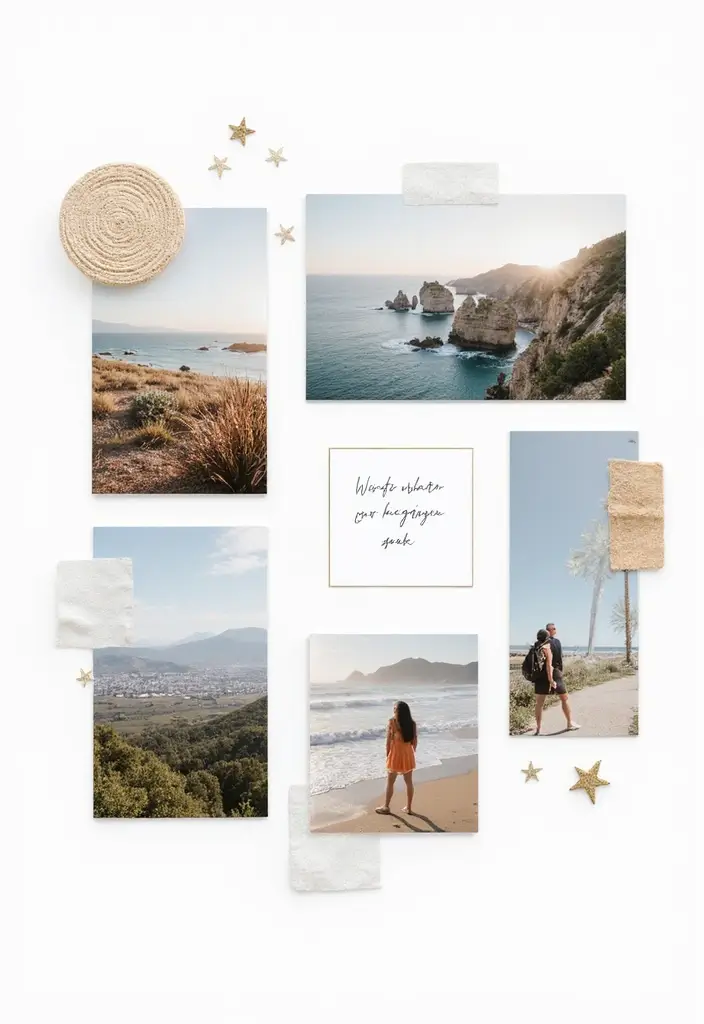 30 Minimalist Scrapbook Ideas for a Clean Modern Look - 12. Use of White Space