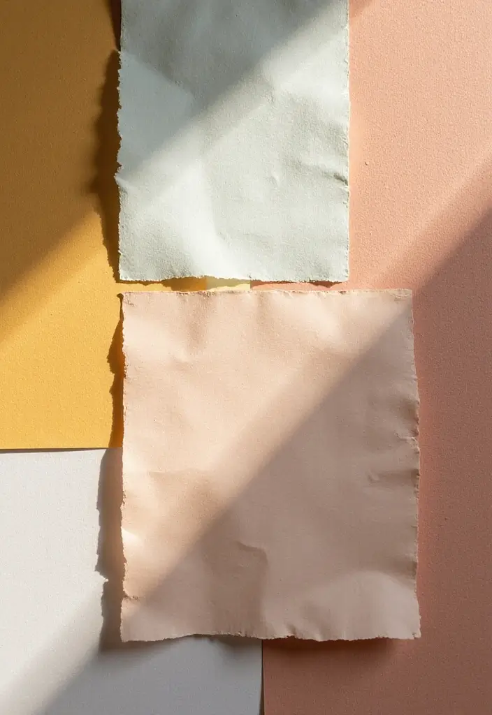 30 Minimalist Scrapbook Ideas for a Clean Modern Look - 18. Use of Light and Shadow