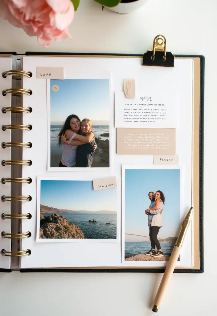 30 Minimalist Scrapbook Ideas for a Clean Modern Look - 24. Minimalist Tags