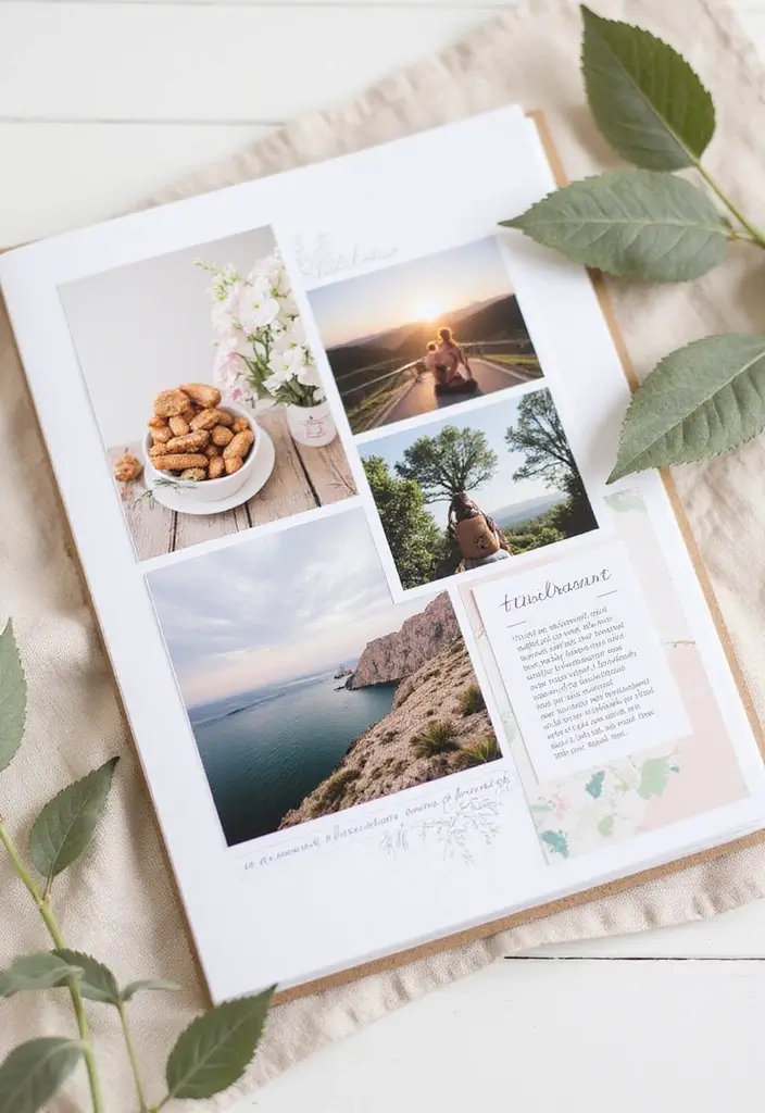 30 Minimalist Scrapbook Ideas for a Clean Modern Look - 26. Soft Edge Details