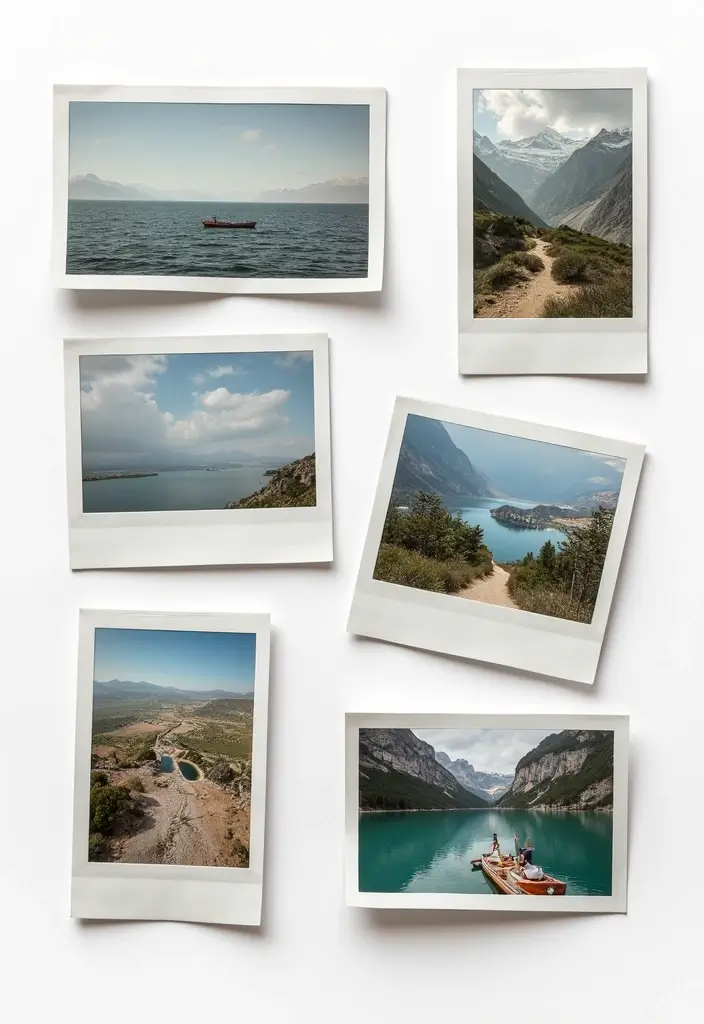 30 Minimalist Scrapbook Ideas for a Clean Modern Look - 28. Unique Photo Cropping