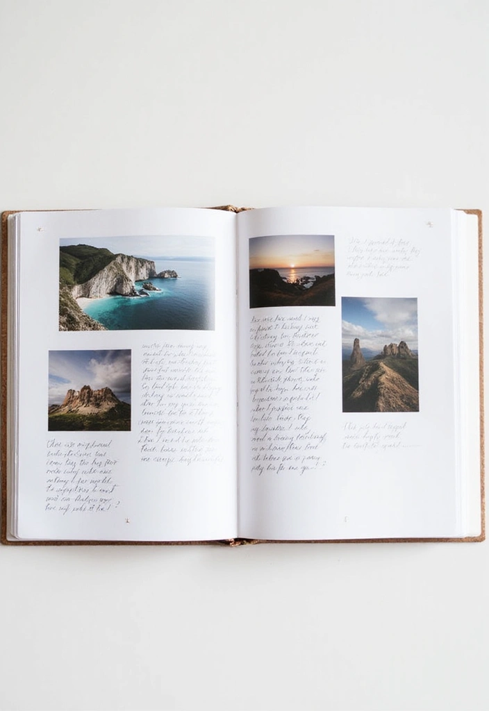 30 Minimalist Scrapbook Ideas for a Clean Modern Look - 3. Minimalist Journaling