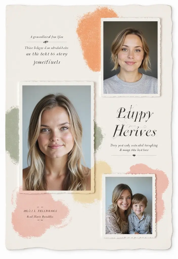 30 Minimalist Scrapbook Ideas for a Clean Modern Look - 30. Personalized Minimalism