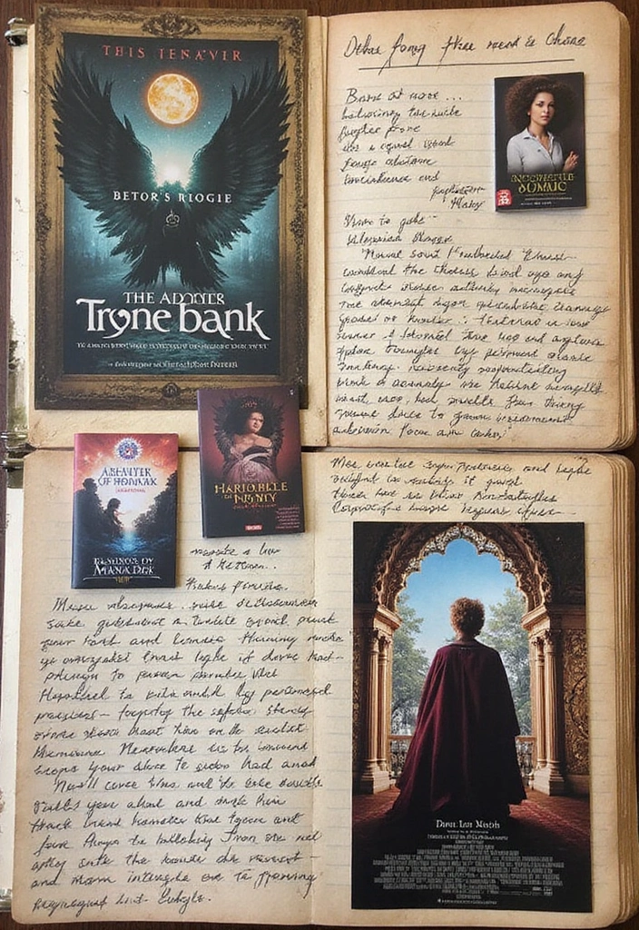 30 Movie Scrapbook Ideas for Film Fans and Pop Culture Lovers - 19. Movie Adaptations Analysis