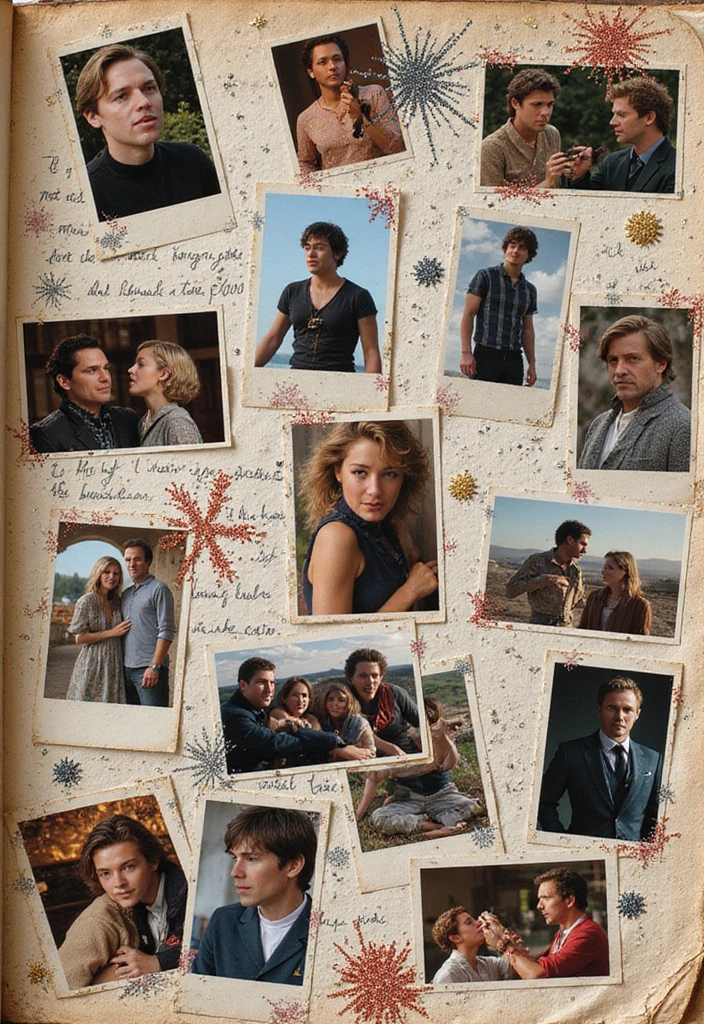 30 Movie Scrapbook Ideas for Film Fans and Pop Culture Lovers - 2. Pop Culture Collage