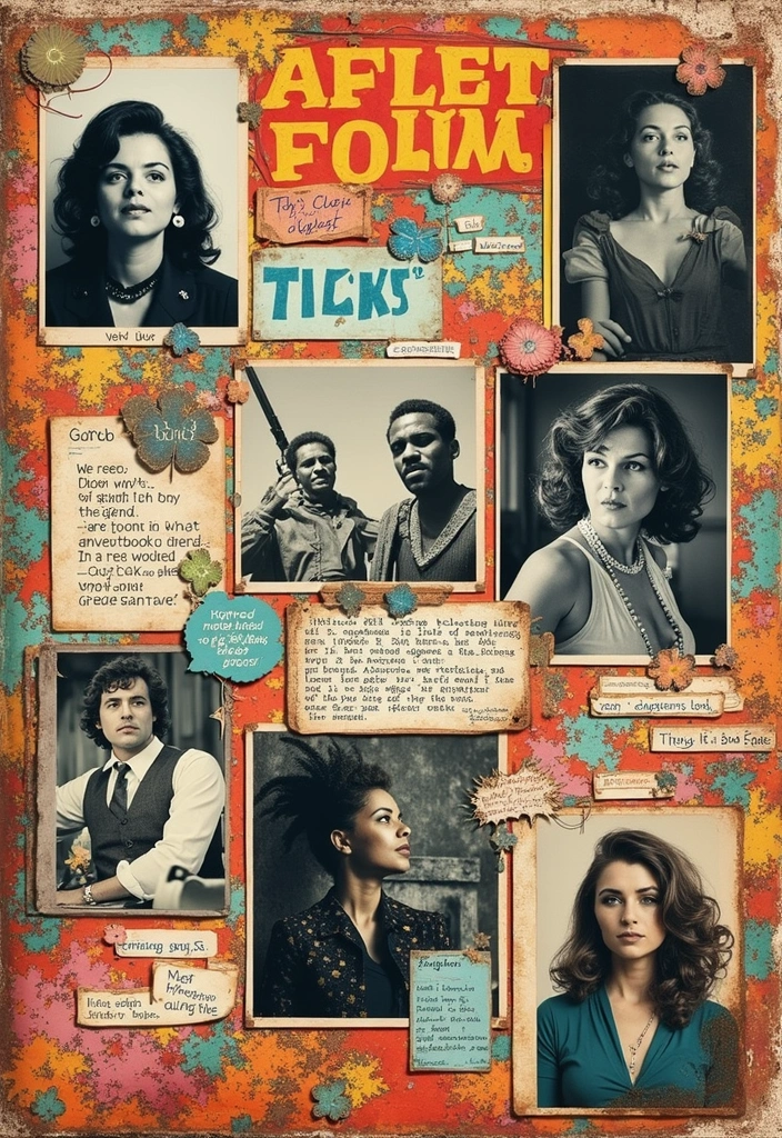 30 Movie Scrapbook Ideas for Film Fans and Pop Culture Lovers - 20. Cult Classics Celebration