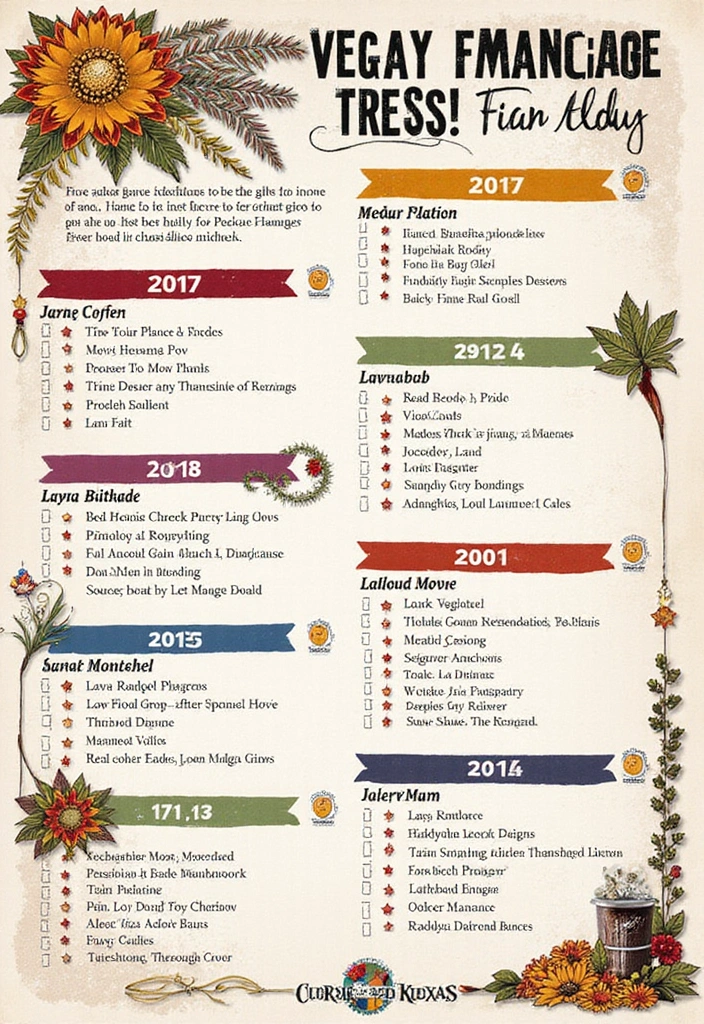 30 Movie Scrapbook Ideas for Film Fans and Pop Culture Lovers - 25. Yearly Movie Review Pages