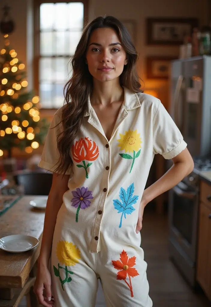 30 Onesie Painting Ideas for Eco-friendly Baby Showers and Gifts - 30. Seasonal Celebrations