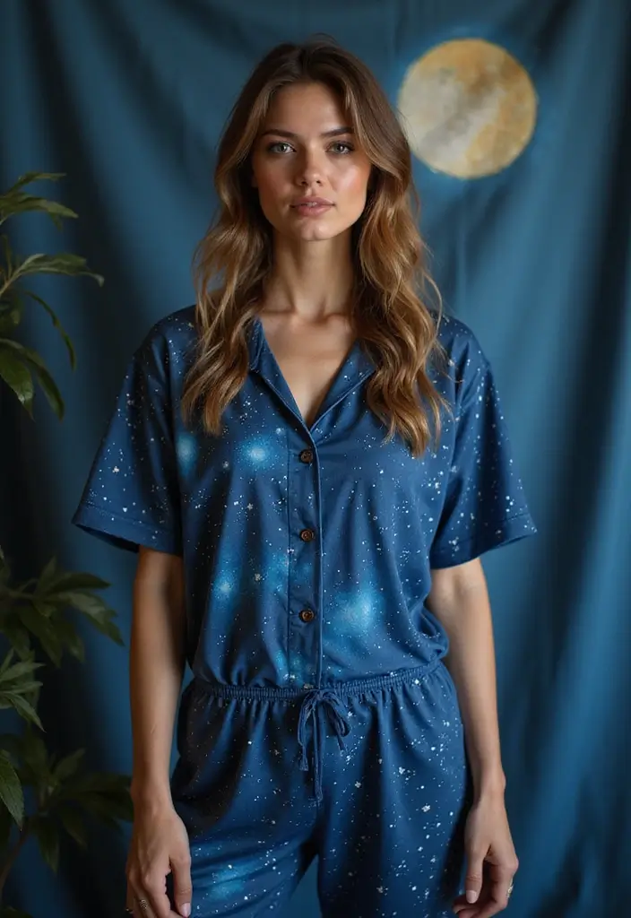 30 Onesie Painting Ideas for Eco-friendly Baby Showers and Gifts - 4. Starry Night Sky