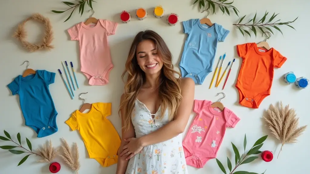 30 Onesie Painting Ideas for Eco-friendly Baby Showers and Gifts