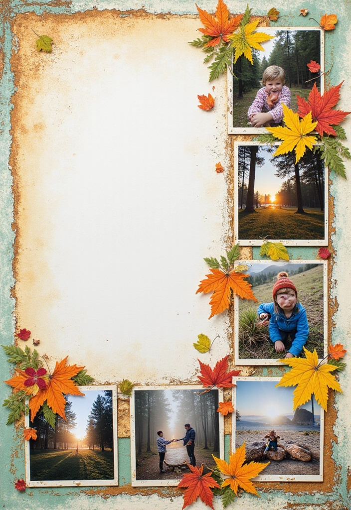 30 Photo Scrapbook Ideas to Showcase Your Favorite Shots 50 30 Photo Scrapbook Ideas to Showcase Your Favorite Shots - 12. Seasonal Adventures