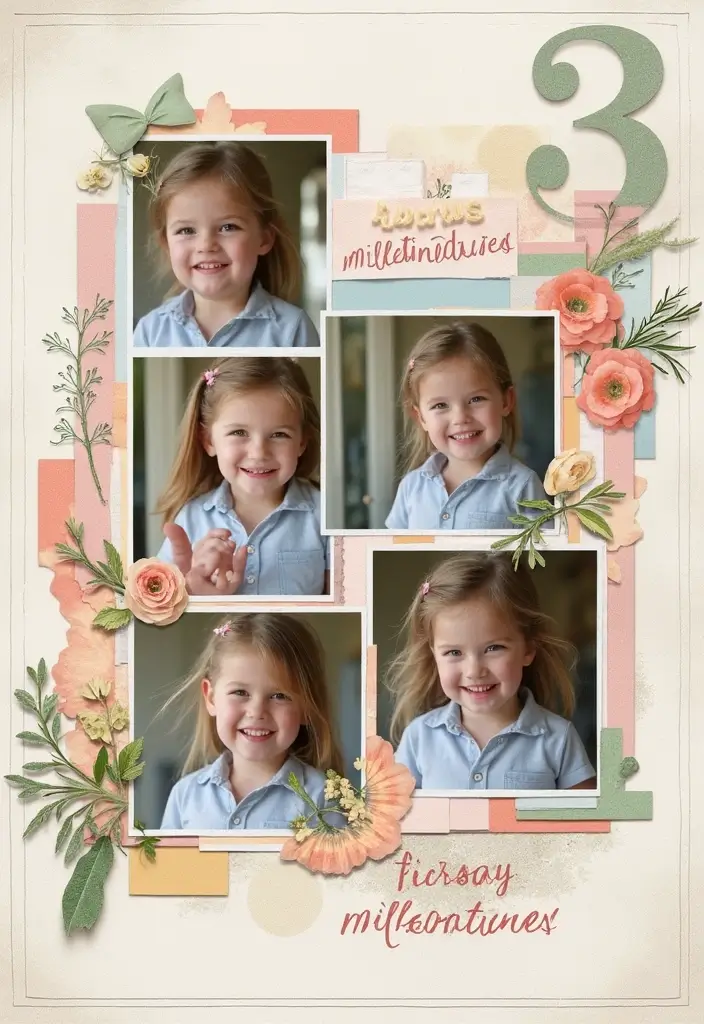 30 Photo Scrapbook Ideas to Showcase Your Favorite Shots 78 30 Photo Scrapbook Ideas to Showcase Your Favorite Shots - 16. Personal Milestones