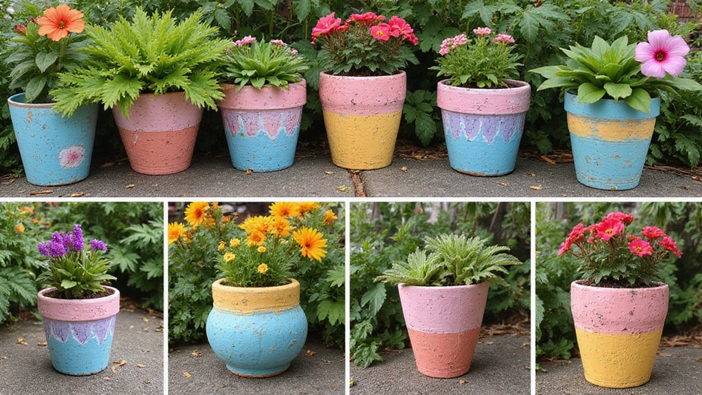 30 Planter Pot Painting Ideas for Home and Garden