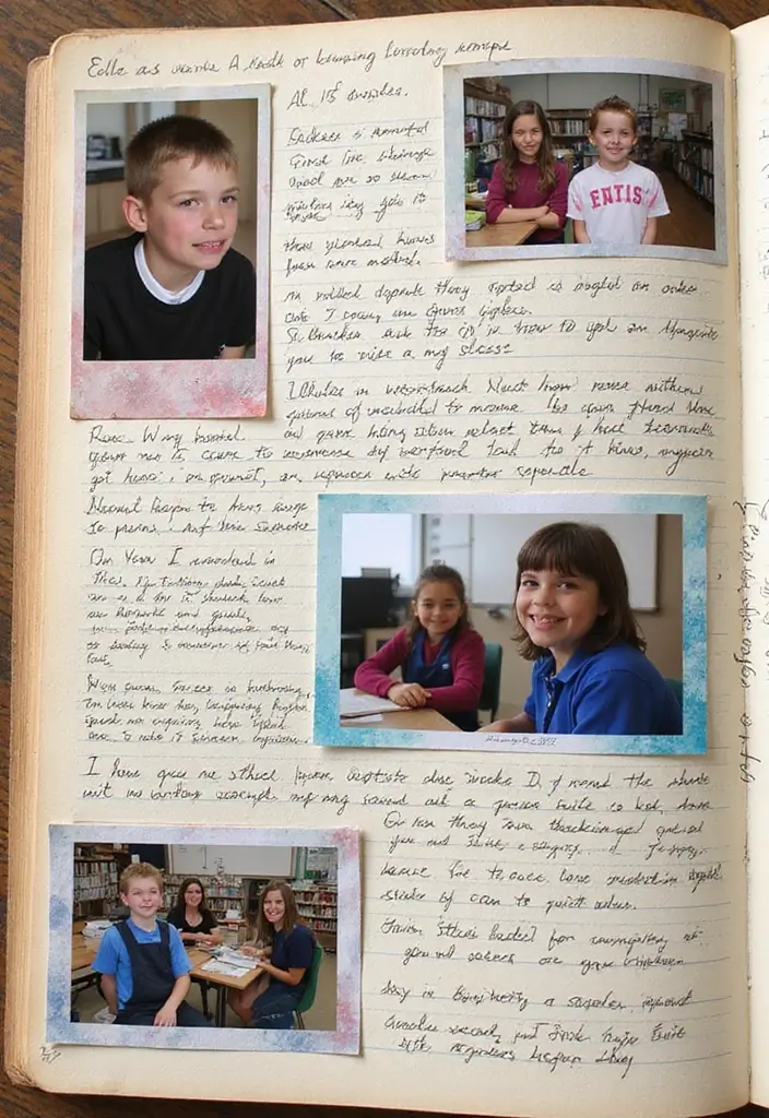 30 School Memories Scrapbook Ideas for Every Grade - 19. Everyday School Life