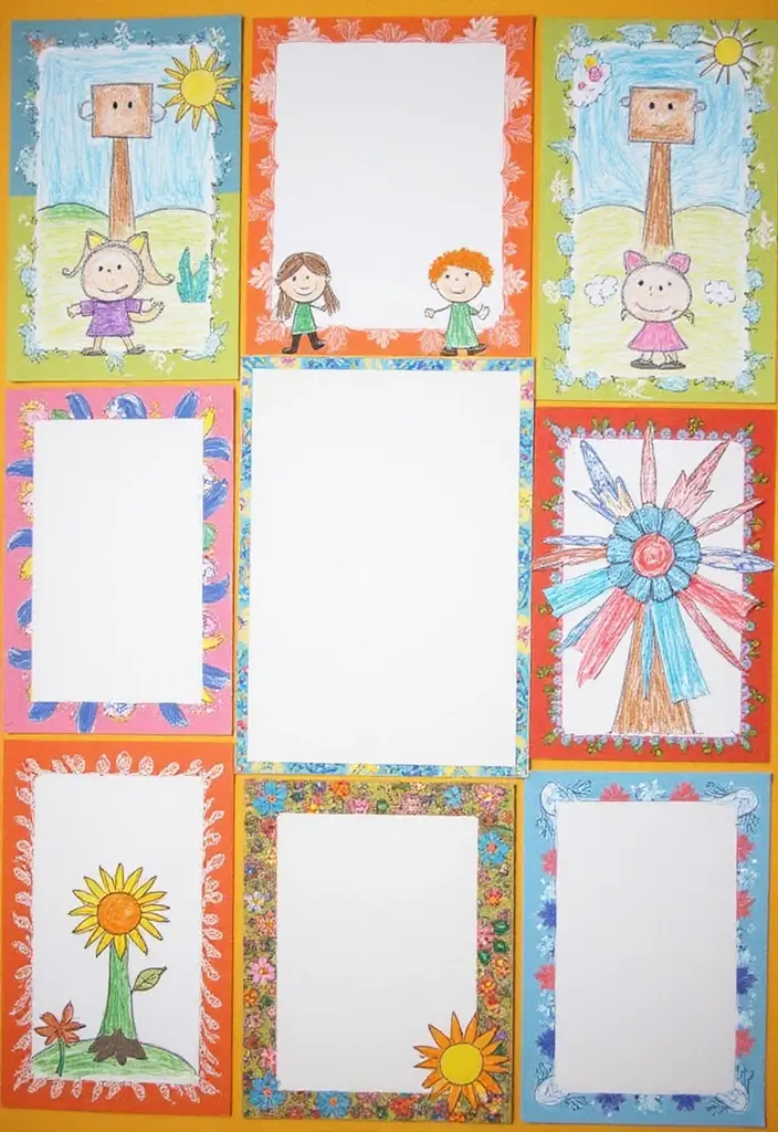 30 School Memories Scrapbook Ideas for Every Grade - 2. Art Projects Showcase