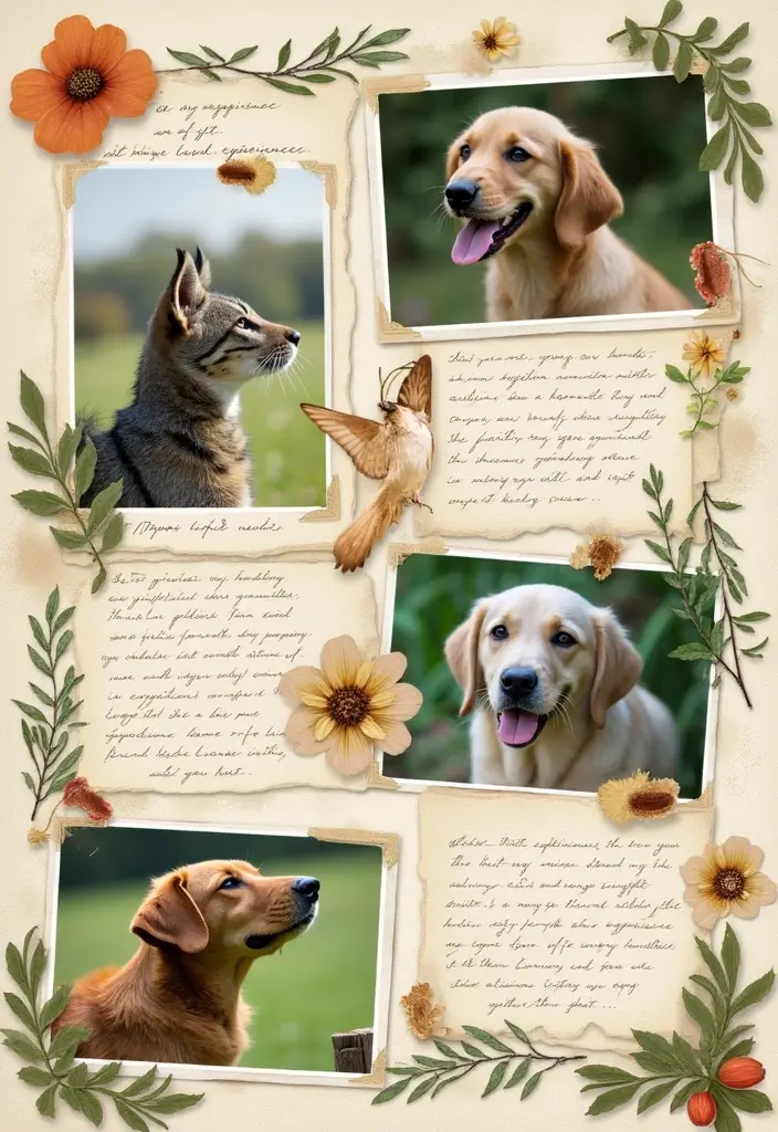 30 School Memories Scrapbook Ideas for Every Grade - 22. Animals and Nature Experiences