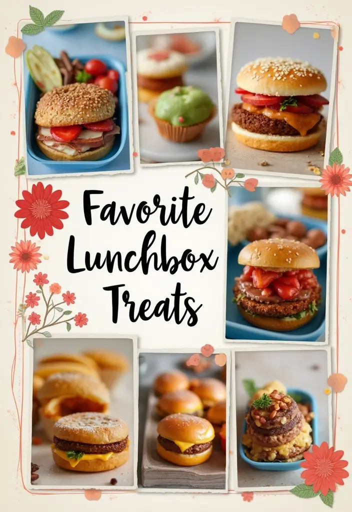30 School Memories Scrapbook Ideas for Every Grade - 25. Favorite Lunchbox Treats