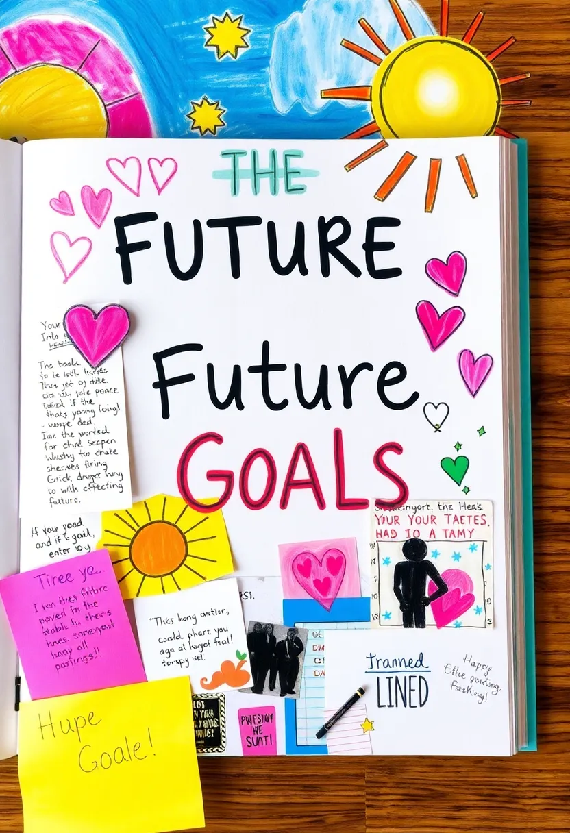 30 School Memories Scrapbook Ideas for Every Grade - 30. Looking to Future Goals