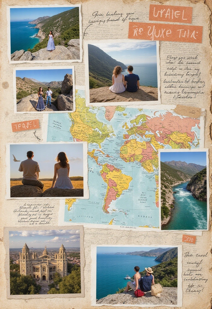 30 Sigma Gamma Rho Scrapbook Ideas to Show Your Pride - 14. Travel and Adventures