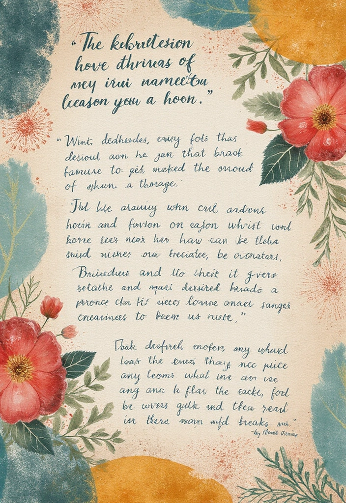 30 Sigma Gamma Rho Scrapbook Ideas to Show Your Pride - 15. End of Year Reflections