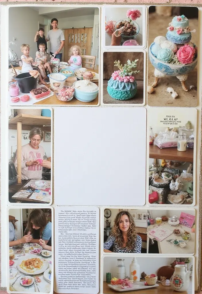 30 Sigma Gamma Rho Scrapbook Ideas to Show Your Pride - 19. Craft Night Memories