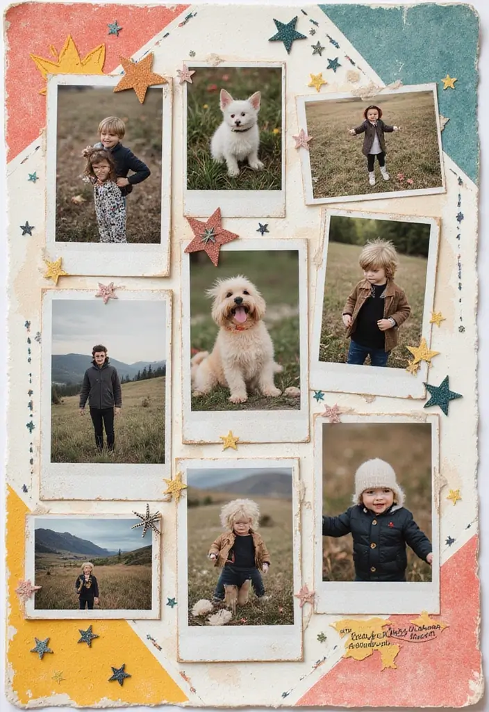 30 Simple Scrapbook Ideas for Beginners to Try - 16. Photo Collages