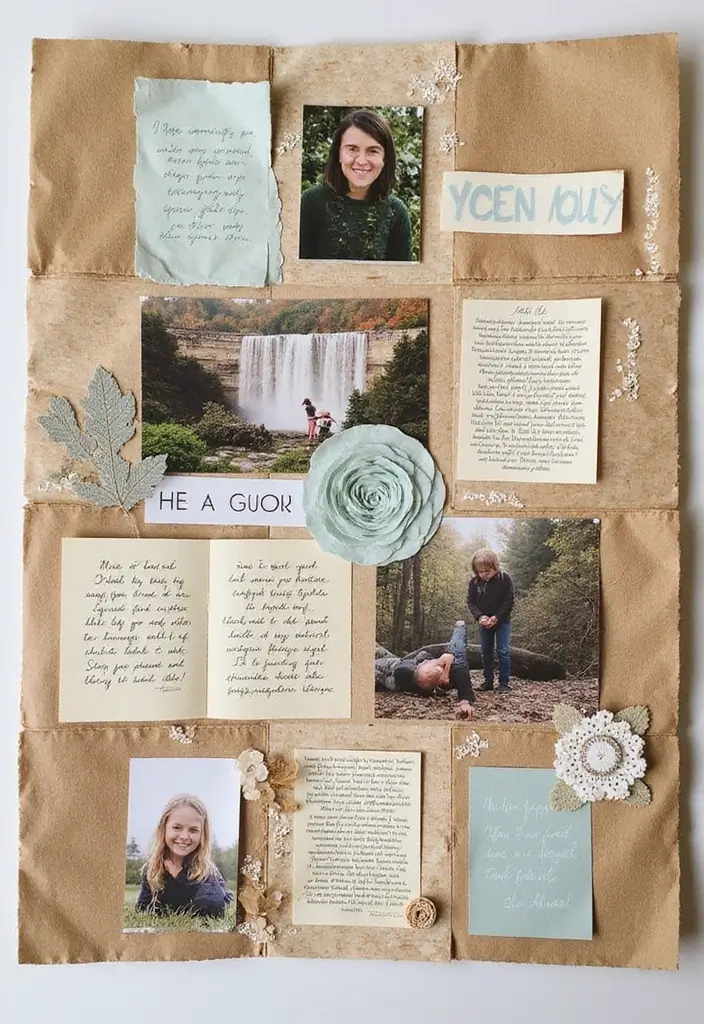 30 Simple Scrapbook Ideas for Beginners to Try - 8. Interactive Elements