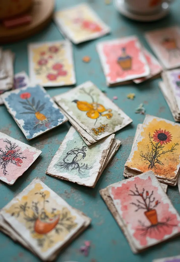 30 Small Scrapbook Ideas That Are Compact Yet Meaningful - 17. Miniature Artist Trading Cards