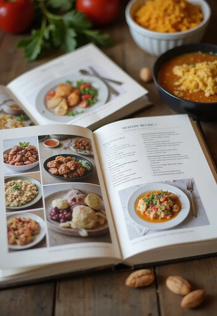 30 Small Scrapbook Ideas That Are Compact Yet Meaningful - 26. Compact Seasonal Recipes Scrapbook